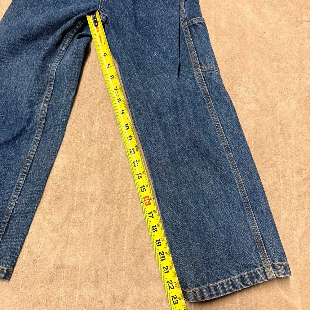 Boys Vintage Old Navy Painter's Jeans Size 8 Blue